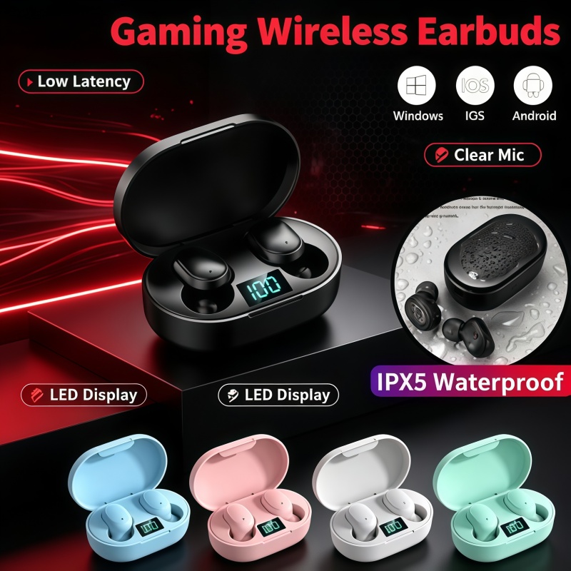 Bluetooth Headset On Ear - Новые беспроводные Bluetooth-наушники E6S, Bluetooth-гарнитура, беспроводные