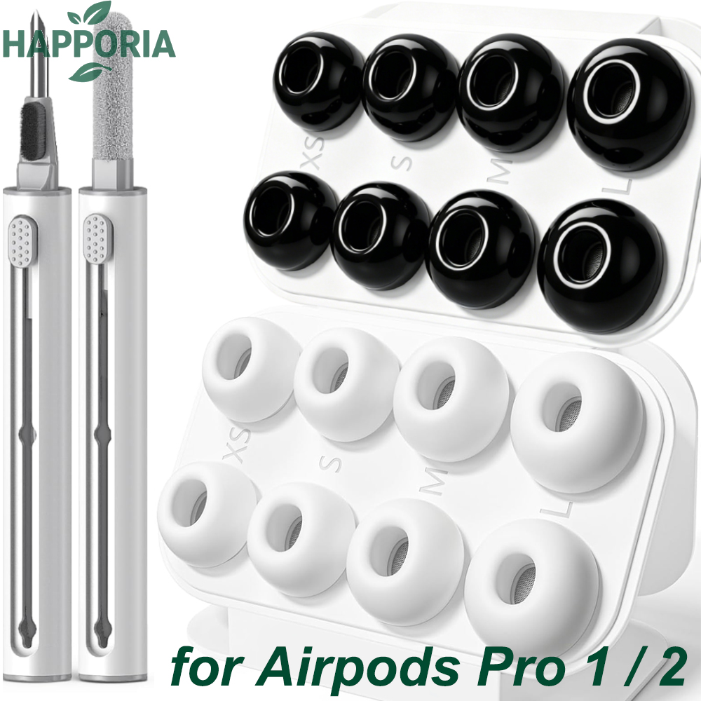 Silicone Ear Tip Replacement - Силиконовые насадки HAPPORIA для AirPods Pro