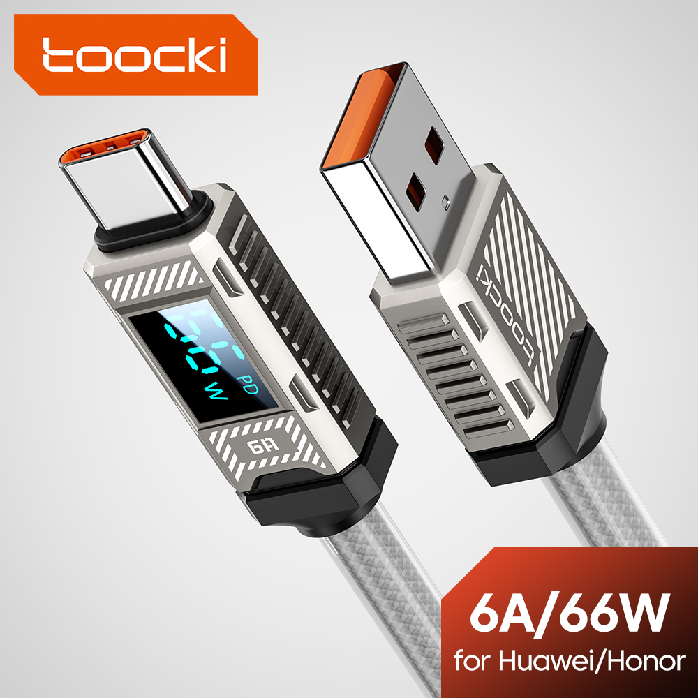 Toocki PD 66 Вт USB C-кабель 6 – обзор и цена Usb C Earphone