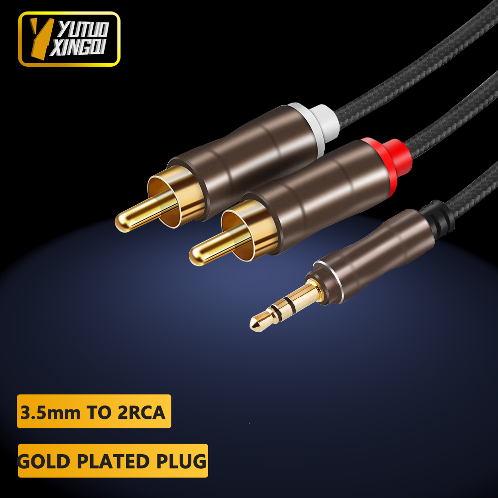 Аудиокабель с двойным лотосом  – обзор и цена Cable Extension 3.5